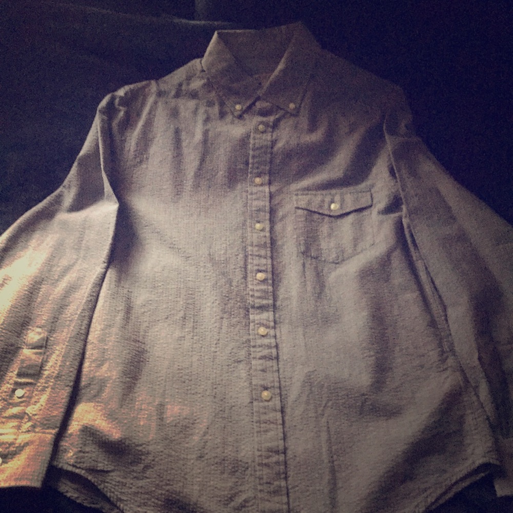 Merona Men’s Medium Long Sleeve Button-up